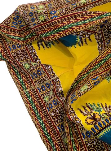 SHENBOLEN Woman African Print Dress Dashiki Traditional Dress Party Dresses in Saudi Arabia