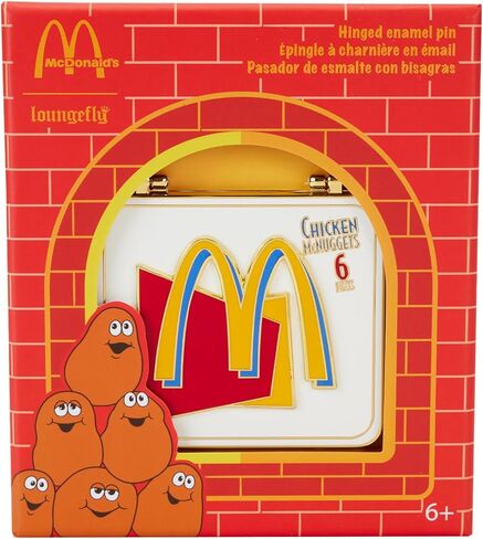 Loungefly McDonalds Happy Meal 3" Collector Box PIN in Kuwait