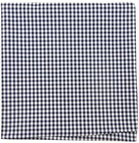 ذا تاي بار 100% قطن كحلي صغير قماش قطني مربع الجيب in Kuwait