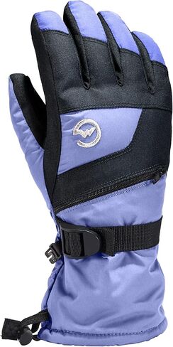 Gordini Unisex Kids' Ultra Drimax Gauntlet Glove, Periwinkle/Black, Large in Saudi Arabia