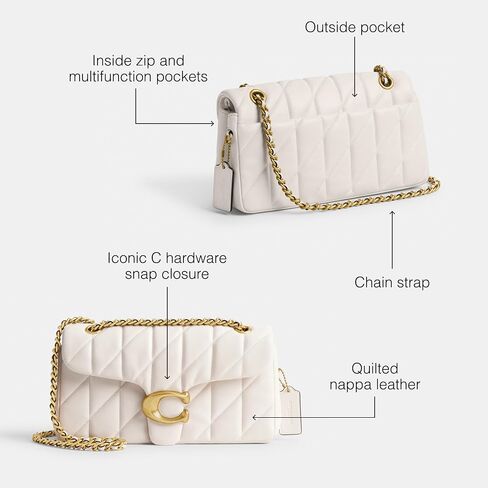Coach Quilted Tabby Shoulder Bag 26 with Chain in Saudi Arabia