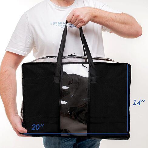 مجموعة من 3 مكعبات تعبئة مضغوطة شفافة - حقيبة سفر للأحذية لأحذية متعددة 8 أزواج in Kuwait