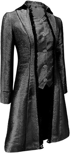 سترات VOREING النسائية Steampunk Pirate معطف الفستان القوطي الأمير الفيكتوري in Kuwait