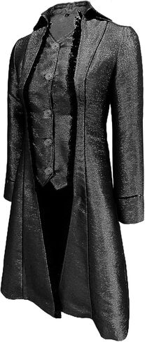 سترات VOREING النسائية Steampunk Pirate معطف الفستان القوطي الأمير الفيكتوري in Kuwait