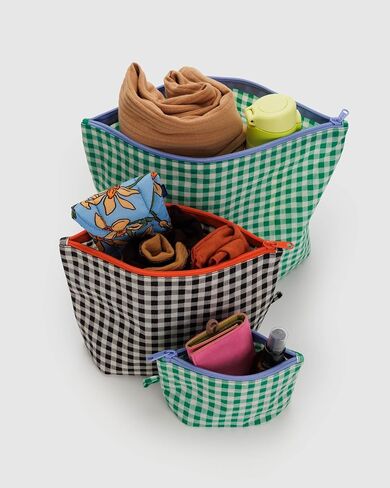 Go Pouch Set - Gingham in Saudi Arabia