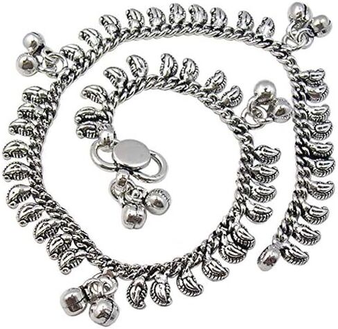 anklets 10" 925 Solid Silver Indian Jewelry 25 December Sale in Saudi Arabia
