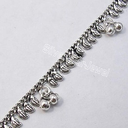 anklets 10" 925 Solid Silver Indian Jewelry 25 December Sale in Saudi Arabia