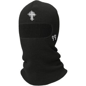 Peso Pluma Unisex's Official Merch Éxodo Tour Ski Mask, Black