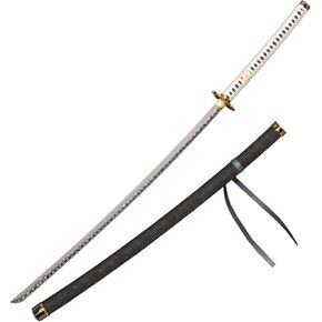 Sword fort Carbon Steel Replica Swords - Devil Vergil Dante's Yamato Sword Katana Anime Cosplay Sword Real Metal,Extended Version,40inch /51inch