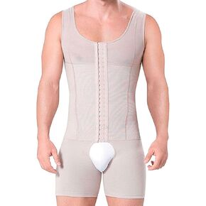 Fajitex Compression Garments Fajas Colombianas Para Hombre Bodysuit Shapewear Shirt Girdle for Men Shaper Liposuction