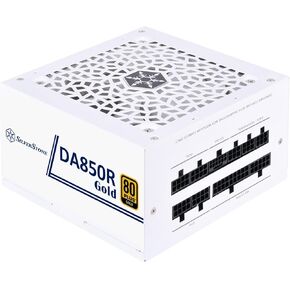 تقنية SilverStone DA850R Gold 80 Plus Gold 850W ATX 3.0 & PCIe 5.0 مزود طاقة، SST-DA850R-GMA (SST-AX0850MCGD-C)