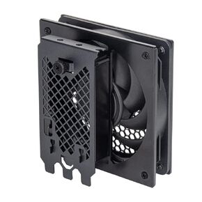 SilverStone Technology FDP02 White Colored External GPU Cooling Fan Adapter Bracket, SST-FDP02W