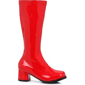 Ellie Shoes 1.75" Heel Children's Gogo Boot. L RED