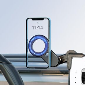 HOSEASON for MagSafe Car Mount Charger [15W PRO Charging] iPhone Wireless Car Charger for iPhone Car Accessories Magnetic Phone Holder Mount,Universal Vent Car Charger Fits iPhone 15 Pro Max Plus Min