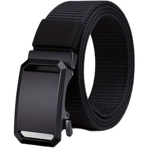 Automatic Buckle Belt Waistband Waist Belt, Adjustable Buckle Tactical Waist Belt, Outdoor Workwear Pants Belt