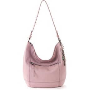 The Sak Sequoia Hobo Bag in Leather, Single Shoulder Strap, Indigo