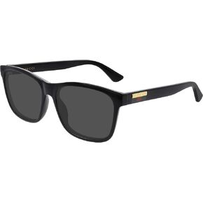Gucci GG0632S 001 Black GG0632S Square Sunglasses Lens Category 3 Size 56mm