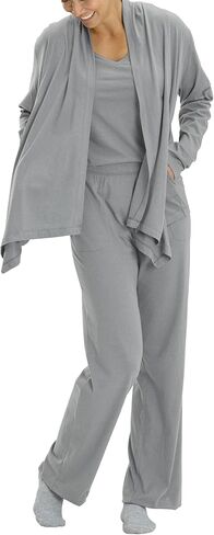 سترة صوفية نسائية مريحة للنوم أو شال للاسترخاء مفتوحة من الأمام من No Nonsense in Kuwait