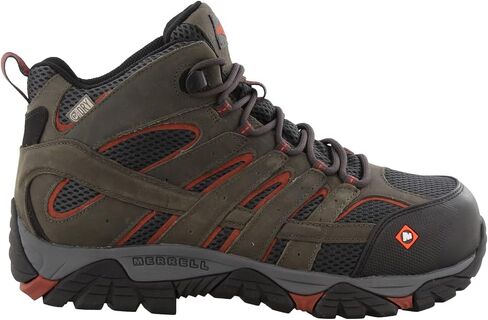Merrell Moab Vertex منتصف مقاوم للماء مركب عند أصابع القدم أسود 9.5 وات in Saudi Arabia