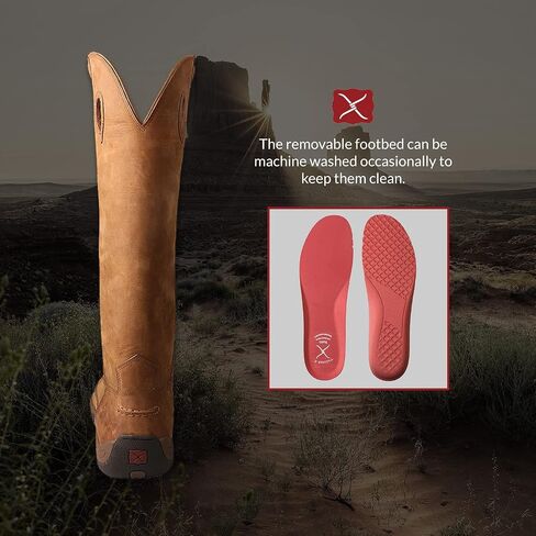 Twisted X Men's 17" Viperguard Snake Boots - Slip-Resistant and Waterproof Knee-High Hunting Boots in Saudi Arabia