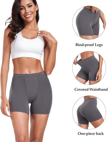 wirarpa Women's Modal Boy Shorts Panties Soft Microfiber Boxer Briefs Underwear MultiPack in Saudi Arabia