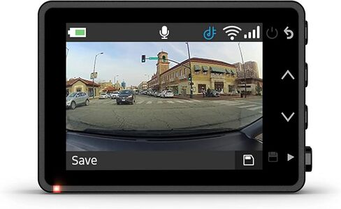 Garmin Dash Cam 67W, 1440p and Extra-Wide 180-degree FOV, Monitor Your Vehicle While Away w/ New Connected Features, Voice Control, Compact and Discreet, Includes Memory Card (Renewed) in Saudi Arabia
