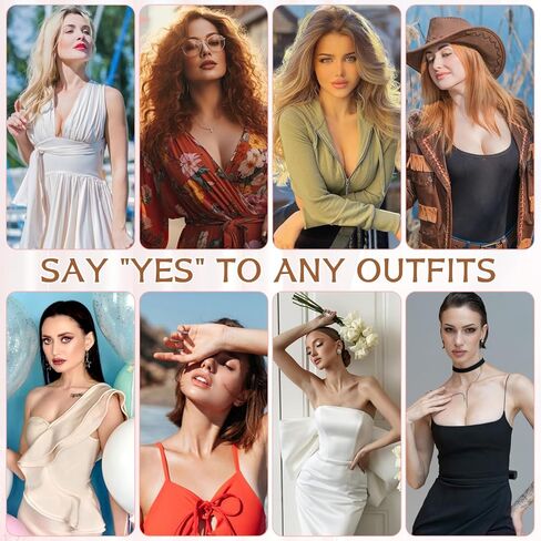 مجموعة شريط الصدر، شريط لرفع الثدي مع بتلات وأغطية الثدي من السيليكون بشريط الجسم، شريط رفع الثدي الفوري بعرض 3 بوصة للثدي، شريط لاصق لاصق قابل للتنفس للملابس بدون ظهر وبدون حمالات in Kuwait