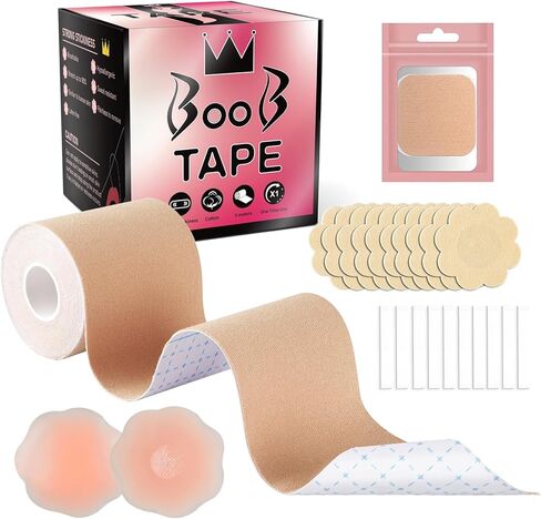 شريط الثدي، شريط رفع الثدي للثدي الكبير، شريط الجسم لرفع الثدي من أجل A-E بيج in Kuwait