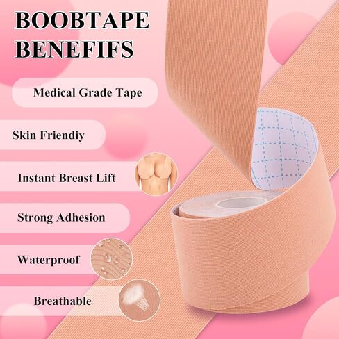 شريط الثدي، شريط رفع الثدي للثدي الكبير، شريط الجسم لرفع الثدي من أجل A-E بيج in Kuwait