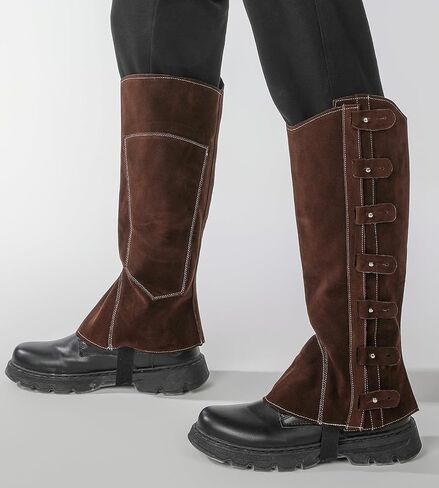 غطاء حذاء القراصنة من الجلد الصناعي من عصر النهضة للرجال والنساء، أغطية للساق في العصور الوسطى للأزياء التنكرية in Kuwait