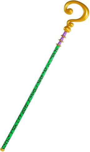 تناسب نفسك عصا ريدلر للبالغين، إكسسوار زي باتمان الشرير للهالوين، بلاستيك، 6-1/2 بوصة عرض × 40 بوصة طول in Kuwait