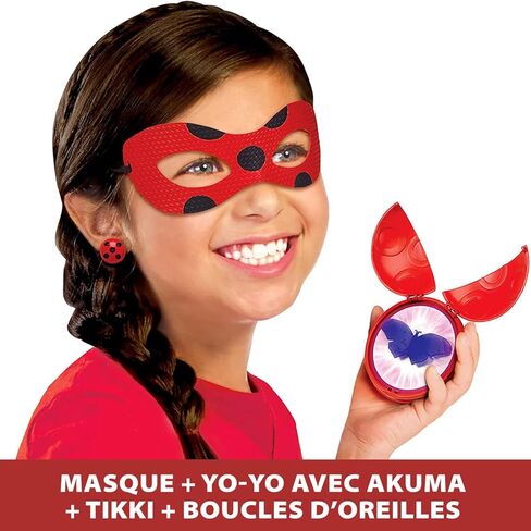 Miraculous: Tales Of Ladybug And Cat Noir Ladybug Role Play Set Ladybug Costume Kids Fancy Dress Set With Mask And Accessories Ladybug Superhero Costumes For Girls And Boys in Saudi Arabia