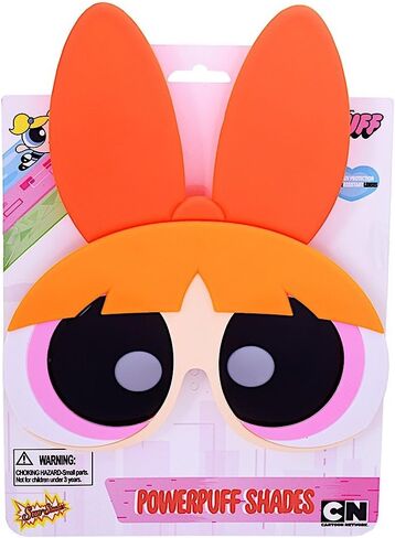 Sun-Staches Power Puff Girls Official Bubbles Costume Sunglasses | UV400 | One Size Fits Most in Saudi Arabia