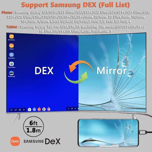 محول HDMI كابل USB من النوع C MHL 4K HD فيديو رقمي محول سلك مرآة شحن لجهاز iMac MacBook Samsung Laptop Galaxy S21 S20 S10 S9 S8 Note 20 10 LG G8 G5 هاتف Android لمراقبة تلفزيون جهاز العرض in Kuwait