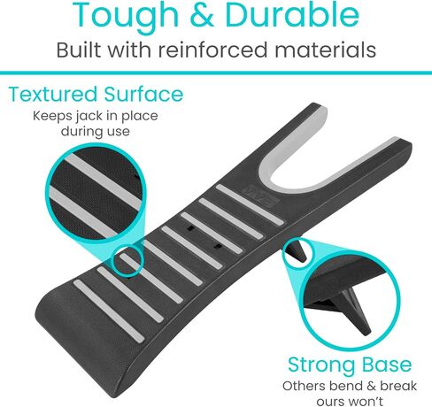 Vive Heavy Duty Boot Jack for Cowboy Boots - Shoe Horn Puller for Taking Off Boots & Shoes - Featuring Strong Rubber Remover in Saudi Arabia