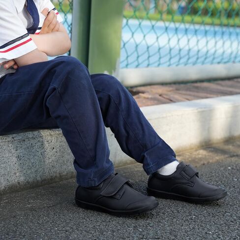 Tobfis Boy's Strap School Uniform Shoes Durable Casual Comfort Dress Sneaker(Toddler/Little Kid/Big Kid/Youth) in Saudi Arabia