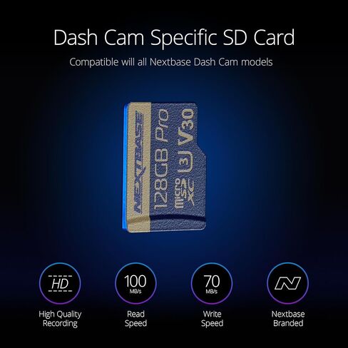Nextbase Dash Cam 128GB U3 بطاقة microSD لقراءة وحدات الكاميرا in Kuwait