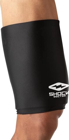 Shock Doctor SD40080-00001-S SD Flex Ice Therapy Knee/Thigh Comp Sleeve-Black-S in Saudi Arabia
