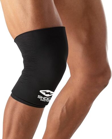 Shock Doctor SD40080-00001-S SD Flex Ice Therapy Knee/Thigh Comp Sleeve-Black-S in Saudi Arabia