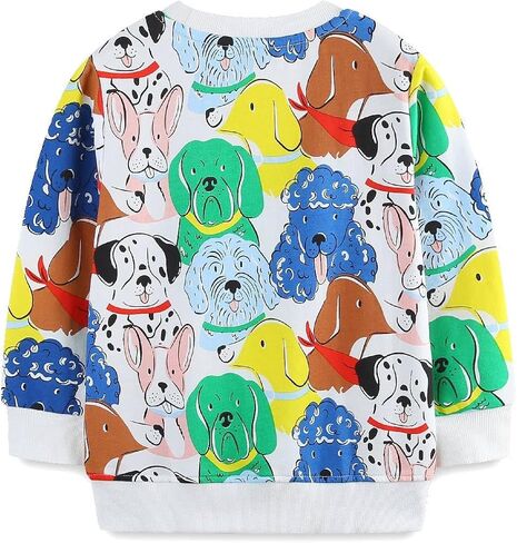 HILEELANG Boy Sweatshirts Halloween Christmas Novelty Crewneck Pullover Cotton Tops Clothing Shirts in Saudi Arabia