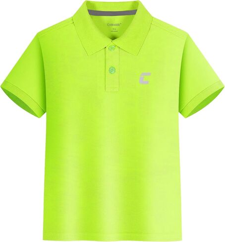 Boys Performance Polo Shirt, Youth Active Golf Shirt School Uniform in Saudi Arabia