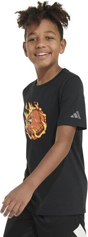 adidas Boys' Short Sleeve T Sports Graphic Tee Shirt in Saudi Arabia