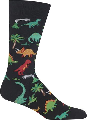 Hot Sox Men's Fun Animal Series Crew Socks-1 Pair Pack-Cool & Funny Novelty Gifts in Kuwait
