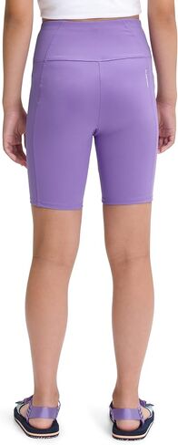 THE NORTH FACE Never Stop Bike Girls Shorts Paisley Purple Sz XS in Saudi Arabia
