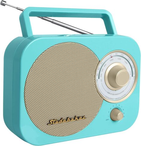 Jensen SB2000RB Portable AM/FM Radio in Red in Kuwait