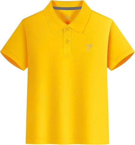 Youper 2-Pack Boys Performance Polo Shirt, Youth Quick Dry Short Sleeve School Uniform Polo Shirt in Saudi Arabia