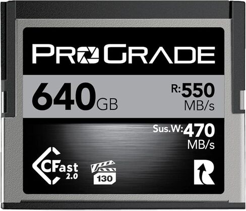 بطاقة ذاكرة ProGrade الرقمية CFast 2.0 كوبالت (640 جيجابايت) in Kuwait