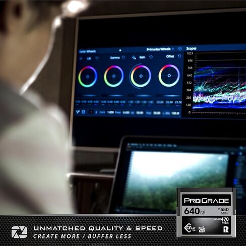 بطاقة ذاكرة ProGrade الرقمية CFast 2.0 كوبالت (640 جيجابايت) in Kuwait