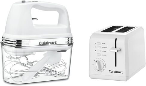 Cuisinart HM-3 Power Advantage 3-Speed Hand Mixer, White in Kuwait