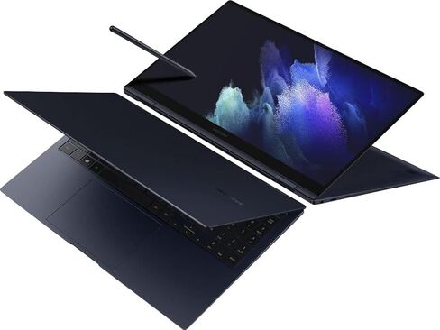 Samsung Galaxy Book Pro 360 15.6-in Touchscreen Laptop Computer - 2.8GHz i7, 1TB SSD, 16GB RAM - Mystic Navy NP950QDB-KB3US in Saudi Arabia